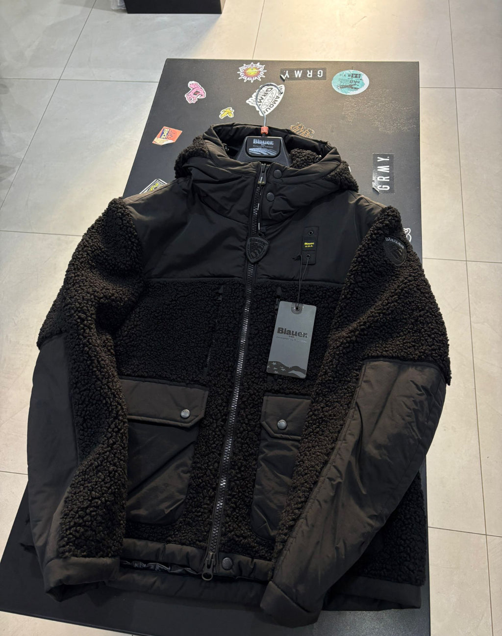 Giubbino Blauer in Pelliccia